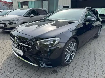 Brugt Mercedes E220 AMG 200 HK (147 kW) 2023 Sort Sedan