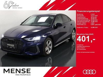 Navarrablau Gebraucht 2022 Audi A3 S-Line Limousine | 24.885 € (Fairer Preis)