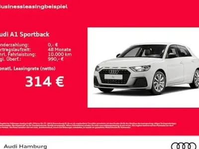 Neu Audi A1 Sportback Advanced Plus 95 PS (69 kW) 2026 Weiß Kleinwagen