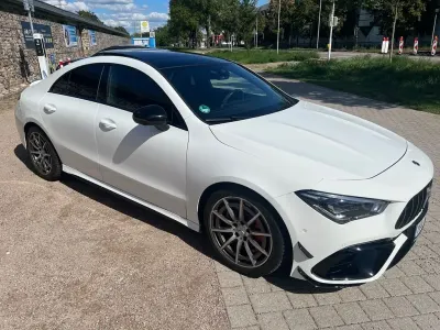Gebraucht Mercedes CLA45 AMG AMG 421 PS (309 kW) 2021 Schwarz Coupé