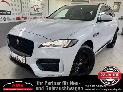 Gebraucht Jaguar F-Pace R-Sport 180 PS (132 kW) 2018 Weiß SUV