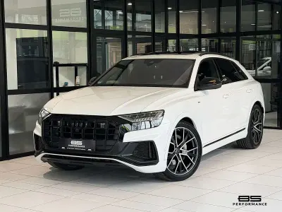 Brugt Audi Q8 S-Line 286 HK (210 kW) 2019 Hvid SUV