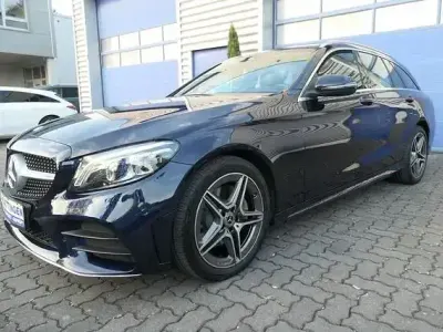 Gebraucht Mercedes C220 AMG line 2020 Blau
