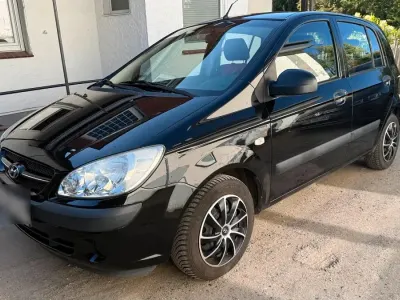 Gebraucht Hyundai Getz 66 PS (48 kW) 2009 Schwarz Kleinwagen