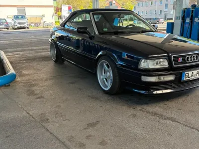 Occasion Audi 80 150 ch (110 kW) 1996 Bleue Cabriolet