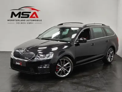 Gebraucht Skoda Octavia vRS 184 PS (135 kW) 2015 Schwarz Kombi
