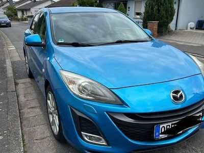 Usata Mazda 3 Sports-Line 150 CV (110 kW) 2009 Blu Berlina