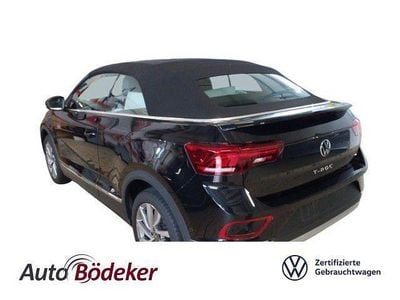 Gebraucht VW T-Roc Cabriolet Goal 116 PS (85 kW) 2025 Deep black perleffekt Cabrio