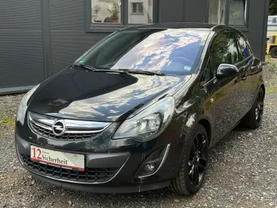 Gebraucht Opel Corsa Color Edition 69 PS (50 kW) 2013 Schwarz Kleinwagen
