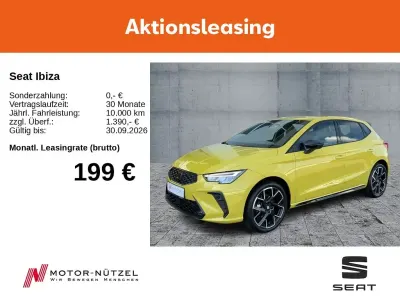 Neu Seat Ibiza Black Edition 116 PS (85 kW) 2026 Gelb Kleinwagen