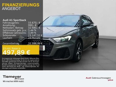 Gebraucht Audi A1 S-Line 207 PS (152 kW) 2025 Chronosgrau metallic Limousine
