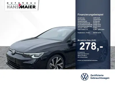 Gebraucht VW Golf VIII R-line 150 PS (110 kW) 2024 Schwarz Limousine
