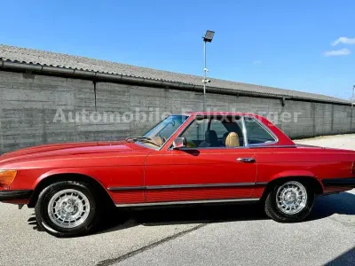 Gebraucht Mercedes SL450 224 PS (164 kW) 1979 Rot Cabrio