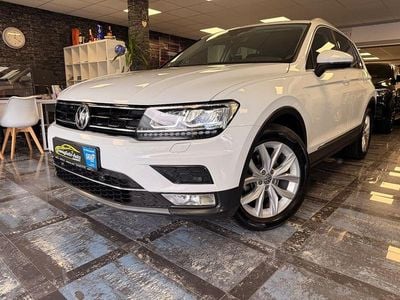 Pure white Gebraucht 2017 VW Tiguan Highline SUV | 21.450 € (Fairer Preis)