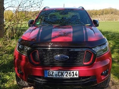 Second-hand Ford Ranger Wildtrack 213 CP (156 kW) 2022 Roșu Pickup