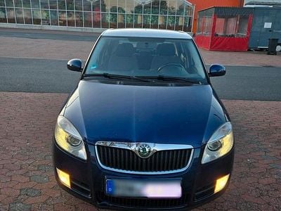Gebraucht Skoda Fabia 86 PS (63 kW) 2008 Blau Kleinwagen