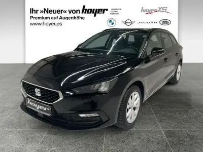 Gebraucht Seat Leon Style 150 PS (110 kW) 2021 Mitternachtsschwarz (metallic) Kombi