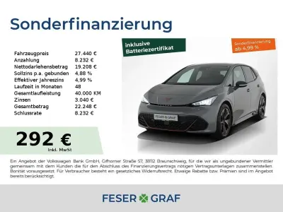 Gebraucht Cupra Born 150 kW (204 PS) 2024 Vaporgrau Kleinwagen