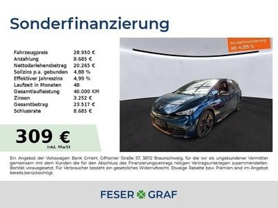 Gebraucht Cupra Born e-Boost 169 kW (231 PS) 2024 Aurora blue metallic Kleinwagen