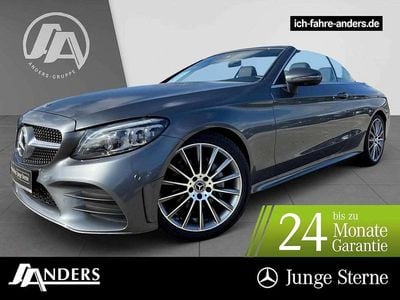 Usata Mercedes C200 AMG 184 CV (135 kW) 2024 Grigio Cabrio