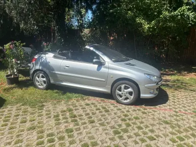 Gebraucht Peugeot 206 CC Sport 109 PS (80 kW) 2005 Grau Cabrio