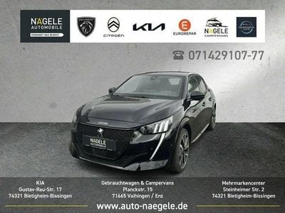 Gebraucht Peugeot e-208 GT 100 kW (136 PS) 2021 Schwarz Kleinwagen