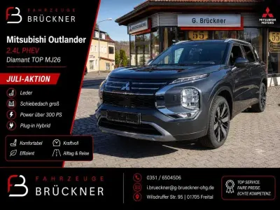 Neu Mitsubishi Outlander P-HEV Diamant Edition 306 PS (225 kW) 2026 Kristallschwarz SUV