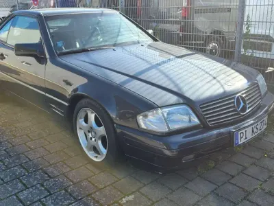 Gebraucht Mercedes SL320 231 PS (169 kW) 1996 Schwarz Cabrio
