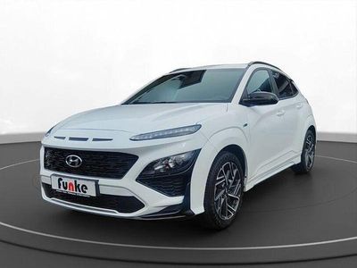 Gebraucht Hyundai Kona N Line 120 PS (88 kW) 2022 Weiß SUV