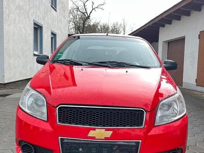 Gebraucht Chevrolet Aveo 84 PS (61 kW) 2009 Rot Kleinwagen