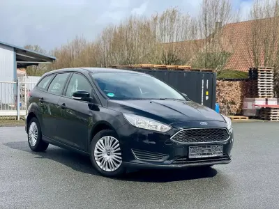 Brugt Ford Focus 101 HK (74 kW) 2015 Sort Stationcar