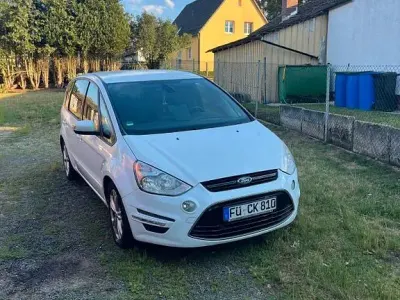 Gebraucht Ford S-MAX Titanium 163 PS (119 kW) 2011 Weiß Van / Kleinbus