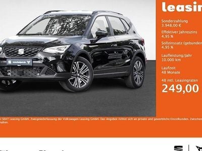 Neu Seat Arona Style 116 PS (85 kW) 2025 Midnight schwarz metallic SUV