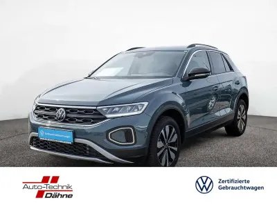 Gebraucht VW T-Roc Goal 150 PS (110 kW) 2025 Blau / petroleum blue (metallic) SUV
