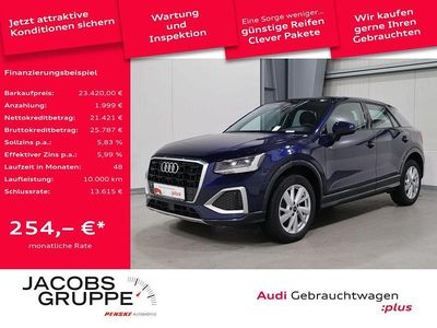Second-hand Audi Q2 Advanced 150 CP (110 kW) 2023 Albastru SUV