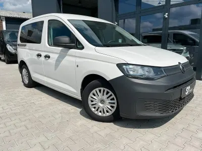 Gebraucht VW Caddy 102 PS (75 kW) 2022 Weiß Van / Kleinbus