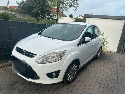 Gebraucht Ford C-MAX 95 PS (69 kW) 2011 Weiß Van / Kleinbus