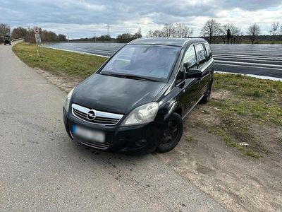 Gebraucht Opel Zafira 150 PS (110 kW) 2009 Schwarz Van / Kleinbus