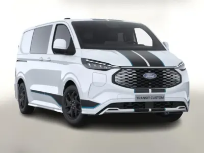 Neu Ford E-Transit Sport 160 kW (218 PS) 2026 Frozen white Van