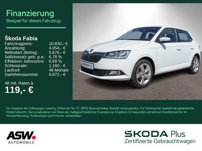 gebraucht Skoda Fabia 1.0 MPI Cool Plus Sitzheizung Klimaanlage