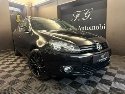 Gebraucht VW Golf VI Comfortline 122 PS (89 kW) 2012 Schwarz Kombi