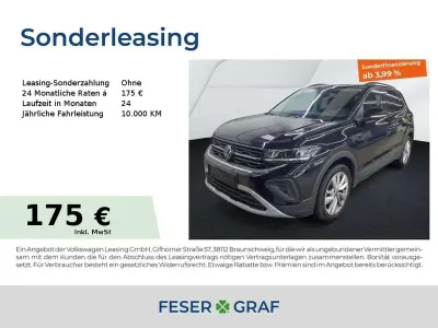 Gebraucht VW T-Cross Goal 95 PS (69 kW) 2025 Deep black perleffekt SUV