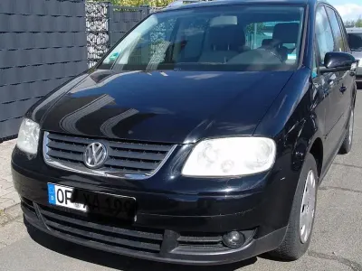 Brugt VW Touran Highline 136 HK (100 kW) 2004 Sort MPV