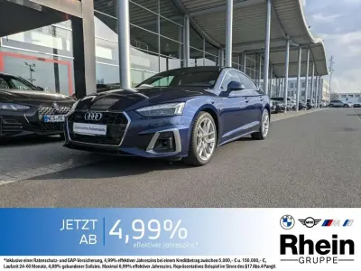 Second-hand Audi A5 Sportback Sport 265 CP (194 kW) 2021 Albastru Hatchback