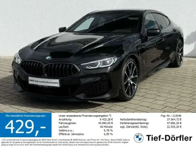 Gebraucht BMW M850 Sport Line 530 PS (389 kW) 2021 Black sapphire metallic Coupé