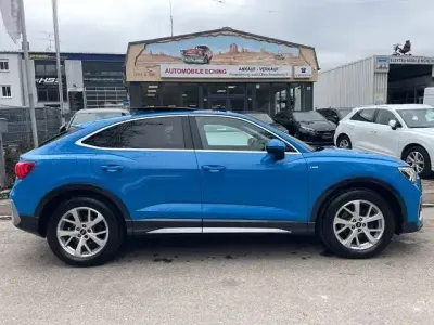 Gebraucht Audi Q3 Sportback S-Line 150 PS (110 kW) 2022 Turboblau SUV