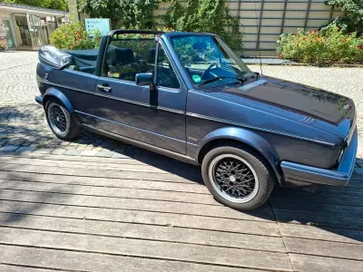 Gebraucht VW Golf Cabriolet GTI 95 PS (69 kW) 1987 Blau Cabrio