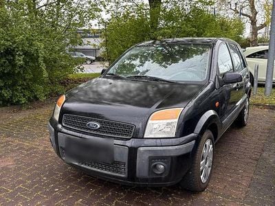 Occasion Ford Fusion Fun X 80 PK (58 kW) 2008 Zwart Hatchback