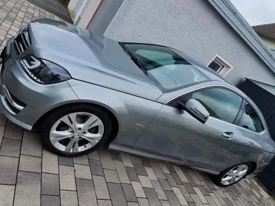 Gebraucht Mercedes C220 AMG line 177 PS (130 kW) 2014 Grau Coupé