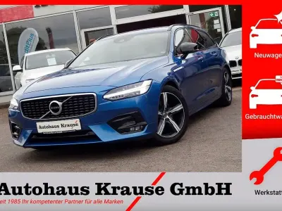 Gebraucht Volvo V90 R-Design 190 PS (139 kW) 2020 Blau Kombi